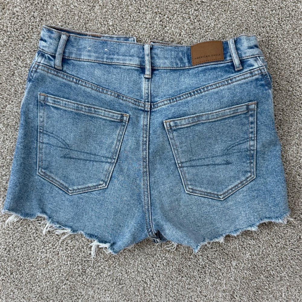 American Eagle Outfitters Light Denim Jean Shorts
